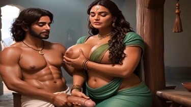 AI से बना देसी कपल की चुदाई का वीडियो